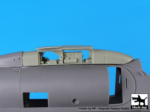 ブラックドッグ A32006 1/32 A -4 スカイホーク スパイン エレクトロニック+テール (ホビーボス用)