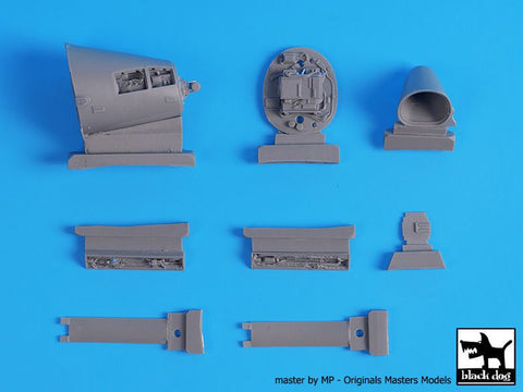 ブラックドッグ A32007 1/32 A -4 スカイホーク レーダー+エレクトロニック (ホビーボス用)
