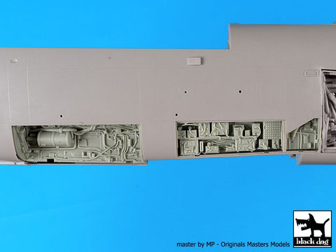 ブラックドッグ A32010 1/32 A-7 コルセア II レーダー+エレクトロニック+ホイールベイ (トランぺッター用)