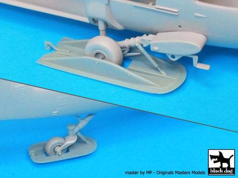 ブラックドッグ A48022 1/48 UH-60 Ski アクセサリーセット (イタレリ用)