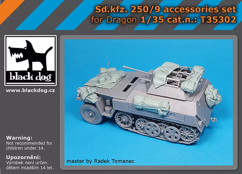 ブラックドッグ T35302 1/35 Sd.Kfz 251/1 アクセサリーセット  (ドラゴン用)
