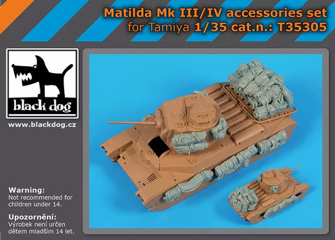 ブラックドッグ T35305 1/35 マチルダ  MK III/IV アクセサリーセット (タミヤ用)