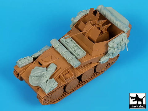 ブラックドッグ T35315 1/35 Sd.Kfz 140 対空戦車アクセサリーセット(イタレリ用)