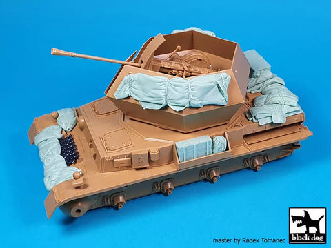 ブラックドッグ T35317 1/35 IV号対空戦車 オストヴィント アクセサリーセット(イタレリ用)