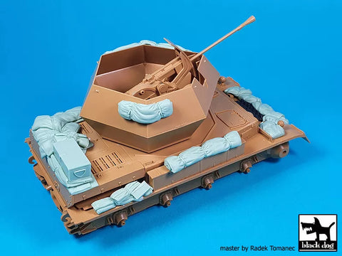 ブラックドッグ T35317 1/35 IV号対空戦車 オストヴィント アクセサリーセット(イタレリ用)