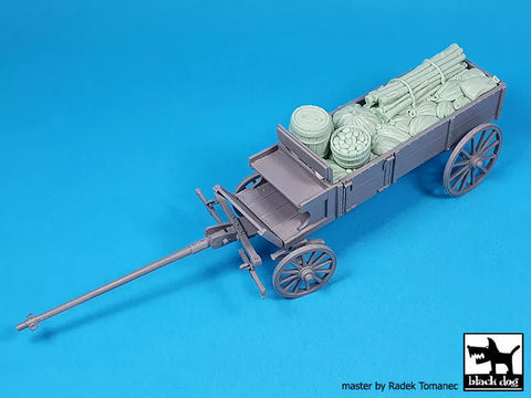 ブラックドッグ T35319 1/35 ウェストヨーロピアンカート アクセサリーセット(マスターボックス用)