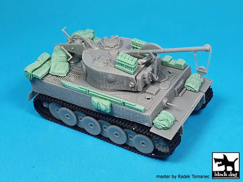 ブラックドッグ T72187 1/72 ベルゲパンツァー タイガー I アクセサリーセット  (ドラゴン用)