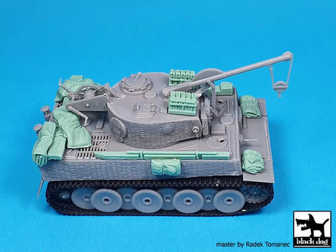 ブラックドッグ T72187 1/72 ベルゲパンツァー タイガー I アクセサリーセット  (ドラゴン用)