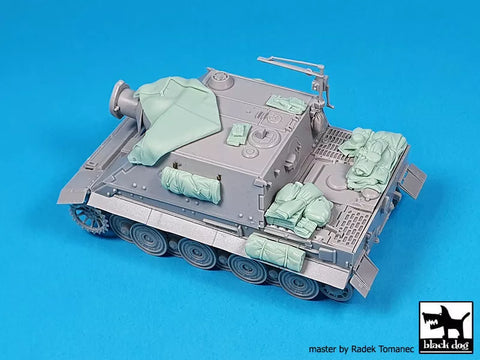 ブラックドッグ T72193 1/72 シュトルムタイガー アクセサリーセット(トランぺッター用)
