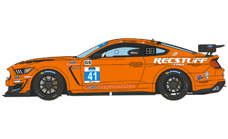 ブルースタッフ BS 24-021 1/24 フォード マスタング GT4 PFレーシング 2019 - 1/24デカール タミヤ24354用
