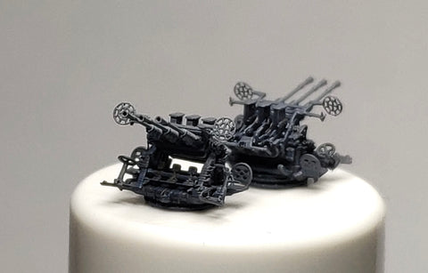 バンカースタジオ IJN35005 1/350 WWII 日本海軍 九六式25mm三連装機銃 環型照準器(初期型)(10基入り)