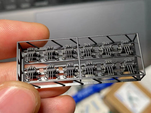 バンカースタジオ IJN35006XS 1/350 WWII日本海軍 九六式25mm三連装機銃 LPR照準器 後期型
