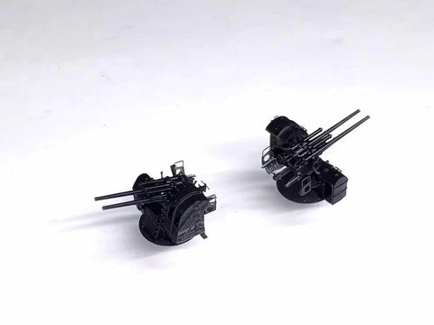バンカースタジオ IJN35007 1/350 WWII日本海軍 八九式12.7cm連装高角砲