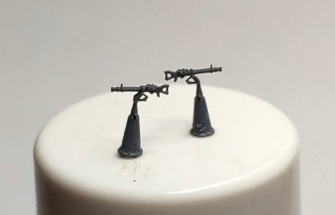 バンカースタジオ IJN35012 1/350 WWII 日本海軍 留式7.7mm機銃(10基入り)