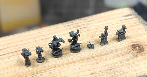 バンカースタジオ IJN35016 1/350 WWII 日本海軍 観測機器セット