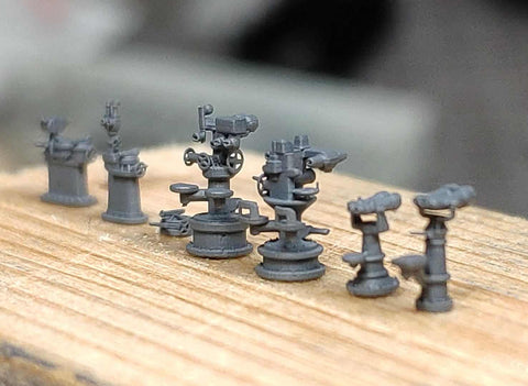 バンカースタジオ IJN35016 1/350 WWII 日本海軍 観測機器セット