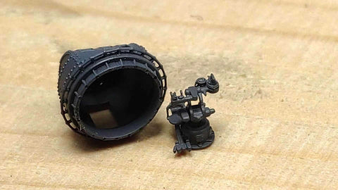 バンカースタジオ IJN35024 1/350 WWII 日本海軍 戦艦 大和 25mm機銃 射撃指揮装置(タミヤ78025用)