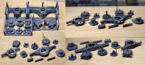 バンカースタジオ IJN35108 1/350 WWII 日本海軍 戦艦 大和 15m＆10m測距儀セット(タミヤ78025用)