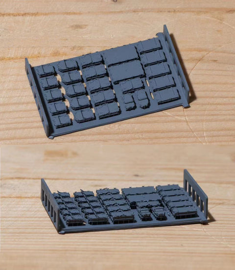 バンカースタジオ IJN35115 1/350 WWII 日本海軍 艦艇甲板用 昇降口 セットA(閉)
