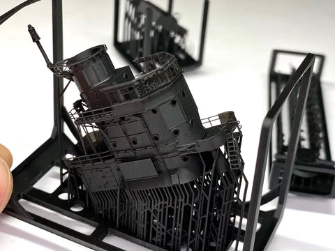 バンカースタジオ IJN35150 1/350 WWII日本海軍 航空母艦 赤城 艦橋セット