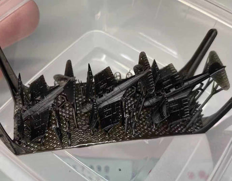 バンカースタジオ IJN35206 1/350 WWII 日本海軍 B5N2  九七式三号艦上攻撃機(主翼折畳状態)(3機入り)