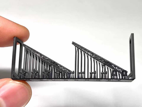 バンカースタジオ IJN70121 1/700 WWII日本海軍 戦艦 大和 呉二号五型改カタパルト,発射指揮所,航空機用台車(ピットロードW200/W215用)