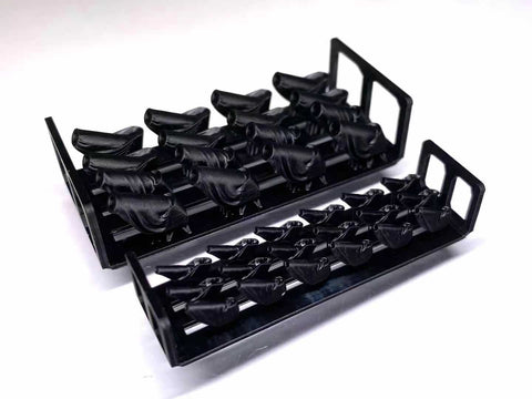 バンカースタジオ WS35104 1/350 WWIIドイツ海軍 38cm&15cm砲 防水カバーセット(ビスマルク型用)