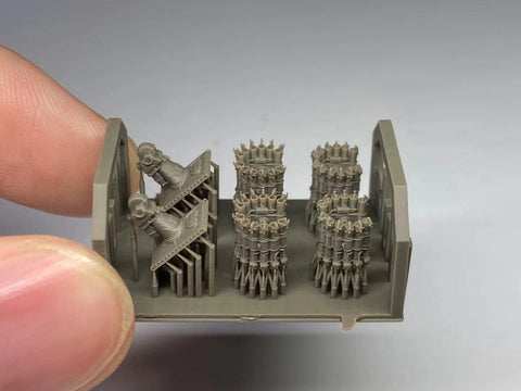 バンカースタジオ WS35422 1/350 現用 ロシア海軍 RBU-6000 対潜迫撃砲(2基入り)