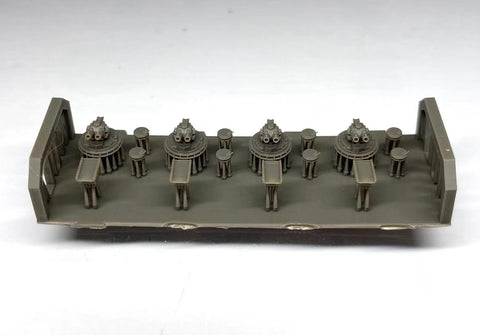 バンカースタジオ WS35424 1/350 現用 ロシア海軍 PK-2 デコイランチャー