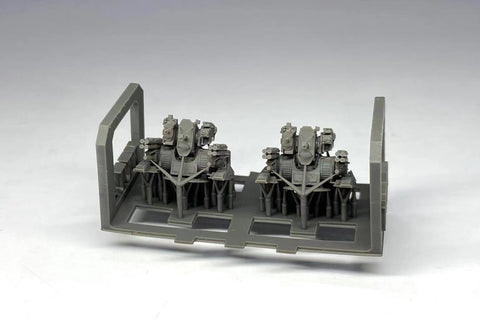 バンカースタジオ WS35425 1/350 現用 ロシア海軍 カシュタン(コールチク)近接防御火器システム(2基入り)