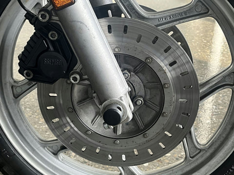 カレドモデル D025 1/12 BMW K100用オートバイ用金属製ディスクブレーキ (タミヤ用)