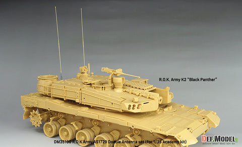 DEFモデル DM35160 1/35 韓国陸軍 AS1729 ダブルアンテナセット（アカデミー製1/35キット用）
