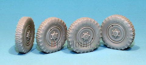 DEFモデル DW30010 1/35 ドイツ sd.kfz.222 ホイールセット (ホビーボス1/35スケール用)