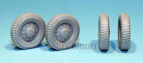 DEFモデル DW30011 1/35 イギリス ディンゴ ホイールセット (ミニアート1/35スケール用)