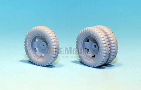 DEFモデル DW30015 1/35 ドイツ 3t カーゴ トラックホイールセット (ドラゴン1/35スケール用)
