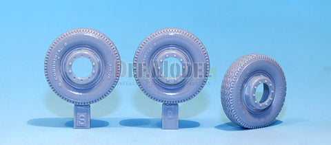 DEFモデル DW30021 1/35 ドイツ L4500 R マウルティア ホイールセット2 (ズベズダ1/35スケール用)