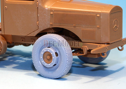 DEFモデル DW30021 1/35 ドイツ L4500 R マウルティア ホイールセット2 (ズベズダ1/35スケール用)