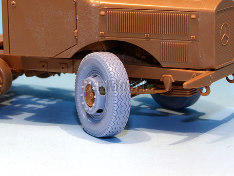 DEFモデル DW30021 1/35 ドイツ L4500 R マウルティア ホイールセット2 (ズベズダ1/35スケール用)