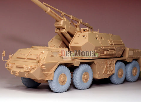 DEFモデル DW35005 1/35 CZ DANA ShKH Vz.77 MP913 自重変形タイヤセット (ホビーボス1/35スケール用)