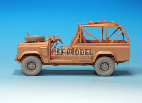 DEFモデル DW35007 1/35 LRD XD Wolf 'W.M.I.K' G90 自重変形ホイールセット (ホビーボス1/35スケール用)