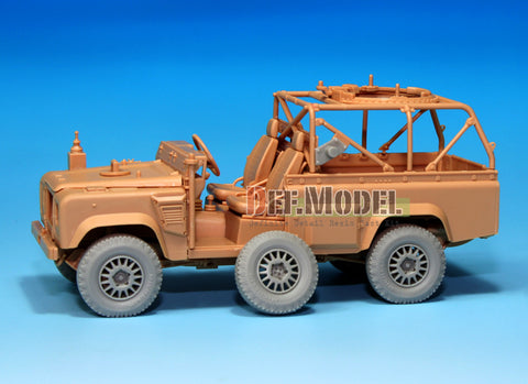 DEFモデル DW35008 1/35 LRD XD Wolf 'W.M.I.K' Mich.235 自重変形ホイールセット (ホビーボス1/35スケール用)