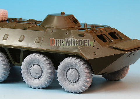 DEFモデル DW35013 1/35 BTR-70 APC 自重変形ホイールセット (ズベズダ1/35スケール用)