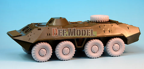 DEFモデル DW35013 1/35 BTR-70 APC 自重変形ホイールセット (ズベズダ1/35スケール用)