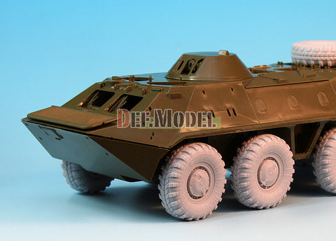 DEFモデル DW35013 1/35 BTR-70 APC 自重変形ホイールセット (ズベズダ1/35スケール用)