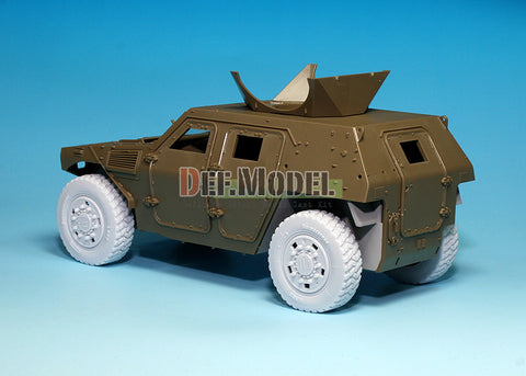 DEFモデル DW35014 1/35 GSDF LAV 4x4 自重変形ホイールセット (タミヤ1/35スケール用)