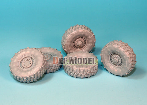 DEFモデル DW35017 1/35 M1078 LMTV トラック 自重変形ホイールセット(トランぺッター1/35スケール用)