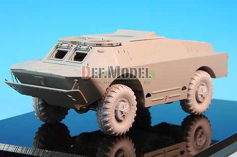 DEFモデル DW35019 1/35 現用 ソビエト/ロシア BRDM-2/3 偵察戦闘車 自重変形タイヤセット(ドラゴン用)(2種各2個入り,マスキングシール付き)