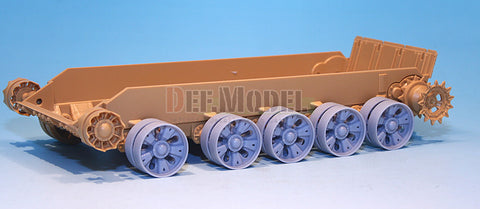 DEFモデル DW35055 1/35 現用 ソビエト/ロシア T-55 燃え尽きた転輪セット(汎用)(転輪5組分)