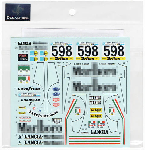 デカールプール DP194 1/24 ランチア ストラトス ターボ マルボロ Gr.5 Giro D' Italia '76