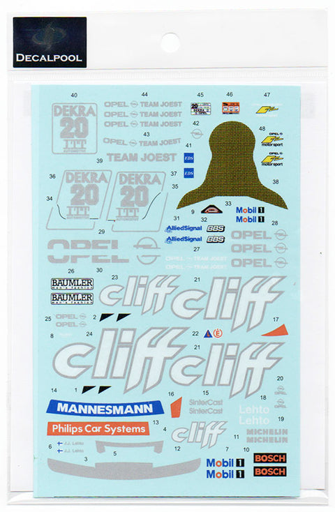 デカールプール DP259 1/24 オペル カリブラ V6 クリフ DTM 1995 (タミヤ用)